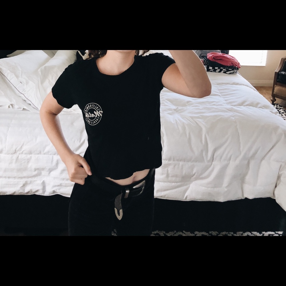 malibu cropped t-shirt